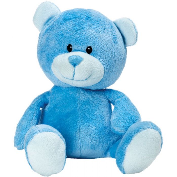 green with blue teddy bear
