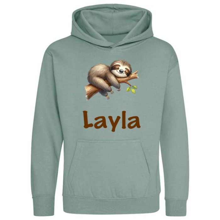 Kids sloth hoodie sale