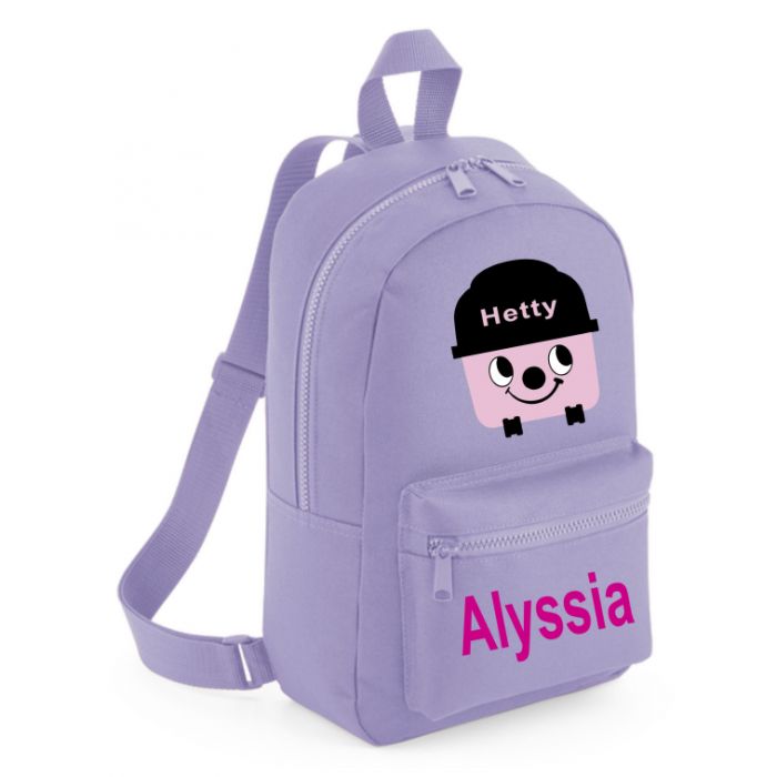 Hetty Hoover Any Name Childs Mini Rucksack