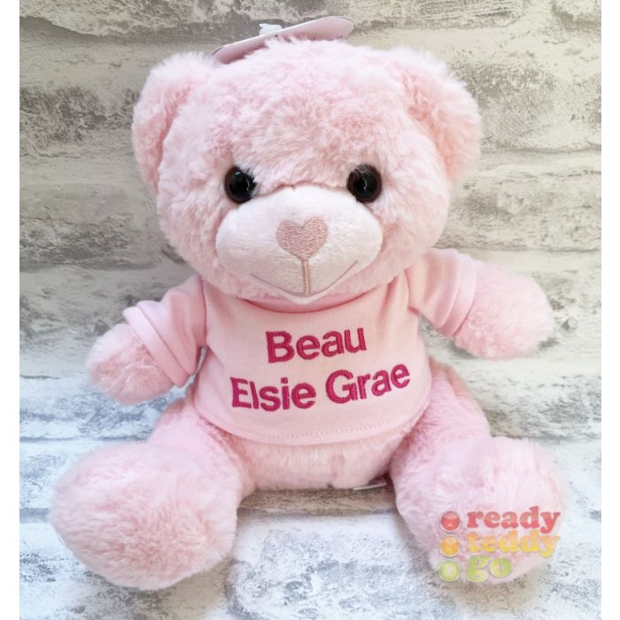 Teddy bear baby pink colour online