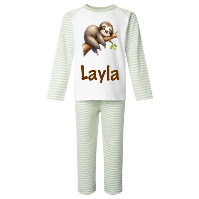 Sloth pajamas baby sale