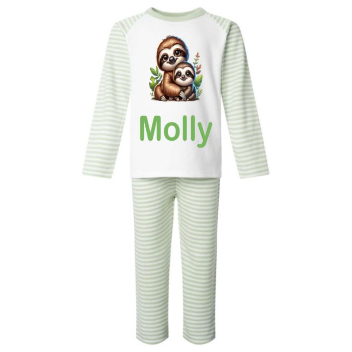 Sloth pajamas for boys sale