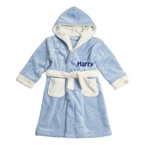 Any Name (Left Chest) Boy Children's Bathrobe