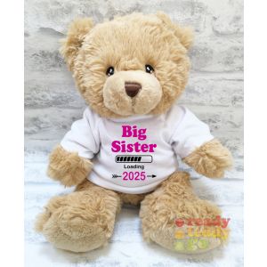 Big / Little Sister Loading Any Year Large Harry Brown Teddy Bear