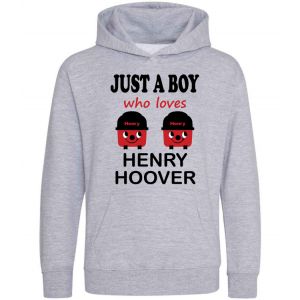 Just a Boy / Girl who loves HENRY HOOVER Childrens Hoodie