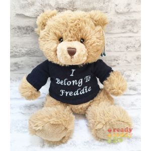 Keel Toys Eco Harry Brown Teddy Bear with Knitted Jumper