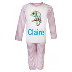 Chameleon Any Name Childrens Pyjamas