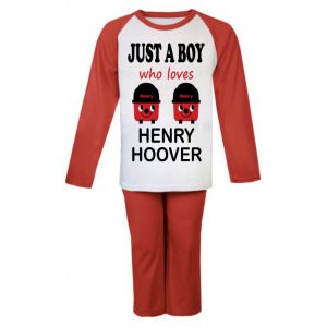 Just a Boy / Girl who loves HENRY HOOVER Childrens Pyjamas