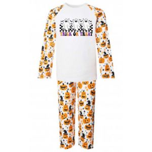 Halloween Trick or Treat Ghosts Any Name Childrens Pyjamas