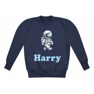 Astronaut Any Name Childrens Sweatshirt / Jumper