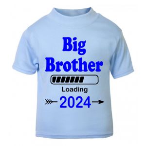 Big Brother Loading Any Year Childrens Printed T-Shirt